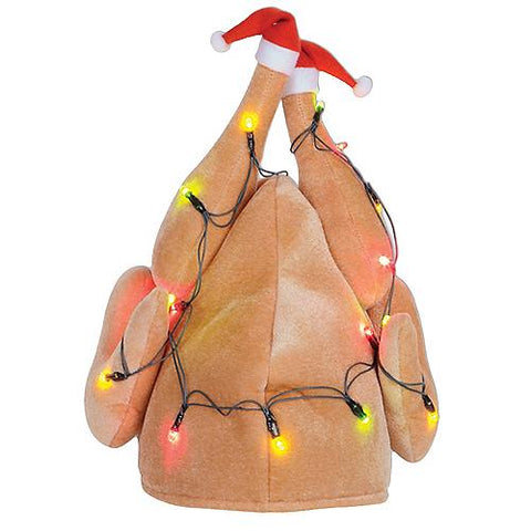 Light-Up Christmas Turkey Hat