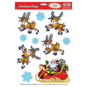 santa-sleigh-clings