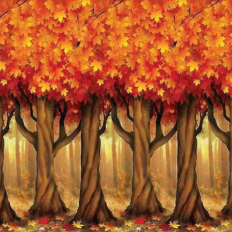 Fall Trees Backdrop 4' X 30'