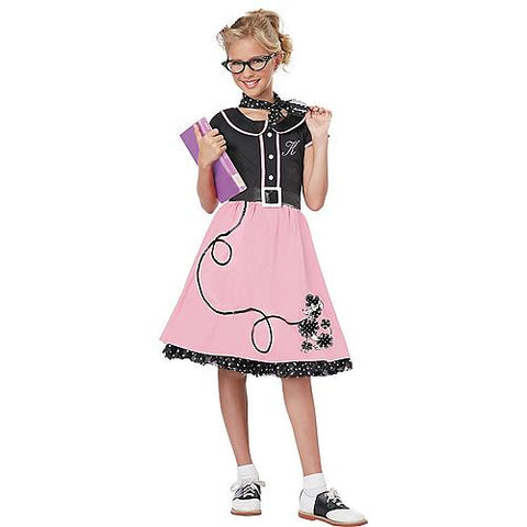 Girl's 50s Sweetheart Costume | Horror-Shop.com