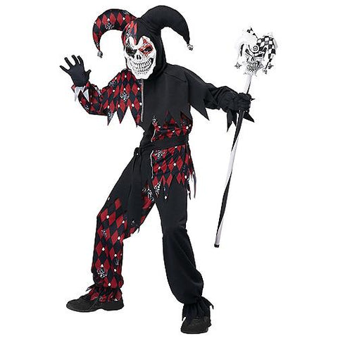Boy's Sinister Jester Costume | Horror-Shop.com