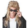 80s Rock Mullet Wig 