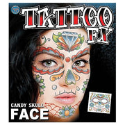 face-tattoo-candy-skull