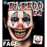clown-face-tattoo