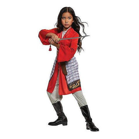 Girl's Mulan Hero Red Dress Classic Costume | Horror-Shop.com