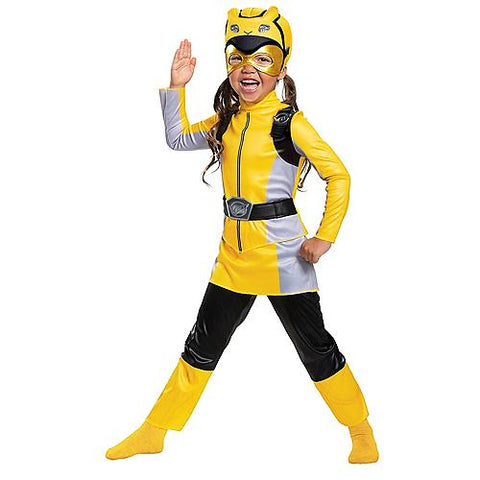 Girl's Yellow Ranger Muscle Costume - Beast Morphers