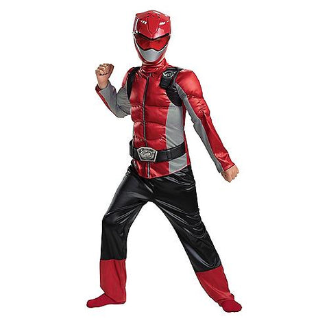 Boy's Red Ranger Muscle Costume - Beast Morphers | Horror-Shop.com