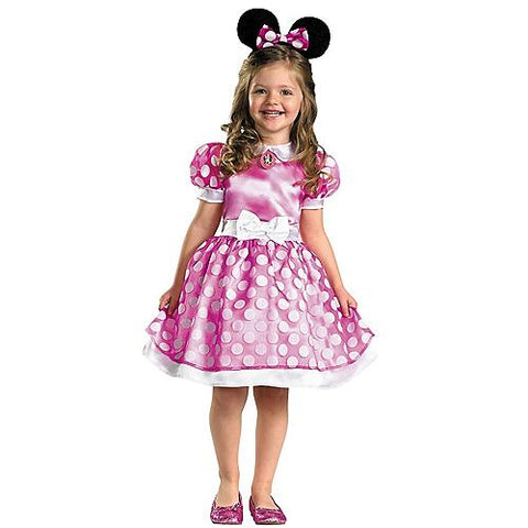 Girl's Pink Minnie Mouse Classic Costume | Horror-Shop.com