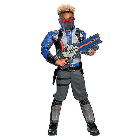 Boy's Soldier: 76 Classic Muscle Costume - Overwatch | Horror-Shop.com