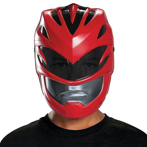 Child's Red Ranger Vacuform Mask - Power Rangers Movie 2017