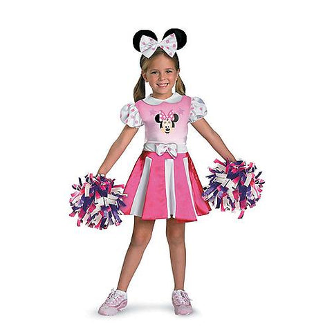 Girl's Minnie Mouse Cheerleader Costume | Horror-Shop.com