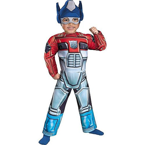 Boy's Optimus Prime Rescue Bot Toddler Muscle Costume | Horror-Shop.com