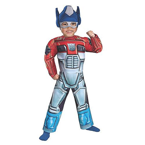 Boy's Optimus Prime Rescue Bot Toddler Muscle Costume | Horror-Shop.com