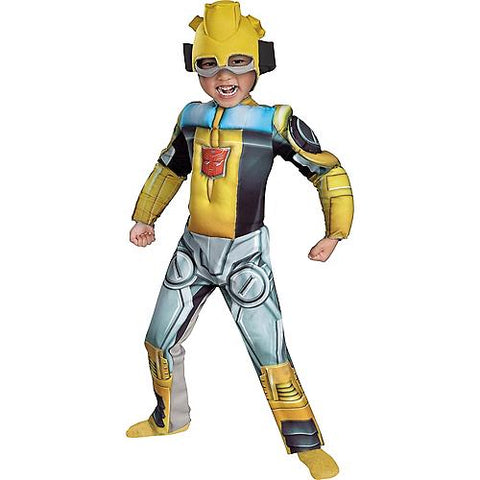 Boy's Bumblebee Rescue Bot Toddler Muscle Costume | Horror-Shop.com