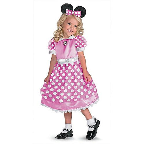 Girl's Clubhouse Pink Minnie Mouse Costume | Horror-Shop.com