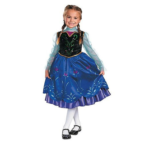 Girl's Anna Traveling Deluxe Costume - Frozen | Horror-Shop.com