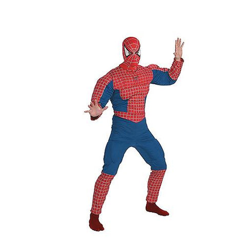 Men's Spider-Man Muscle Chest Costume