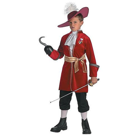 Boy's Captain Hook Classic Costume - Peter Pan | Horror-Shop.com