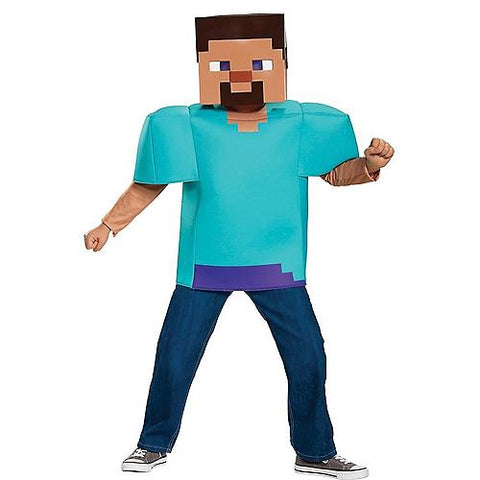 Boy's Steve Classic Costume - Minecraft | Horror-Shop.com