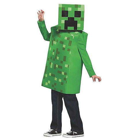 Boy's Creeper Classic Costume - Minecraft