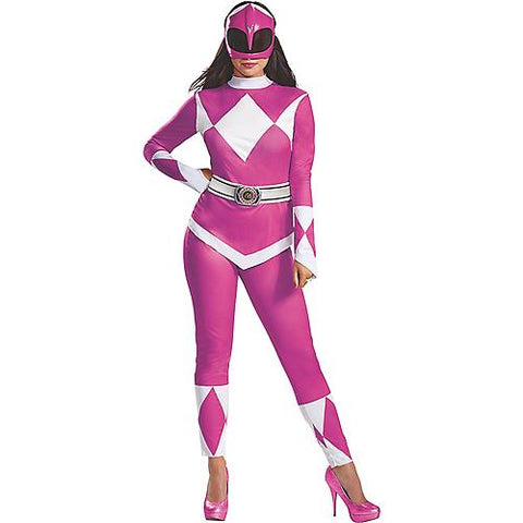 Women's Pink Ranger Deluxe Costume - Mighty Morphin | Horror-Shop.com