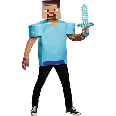 Men's Steve Classic Costume - Minecraft