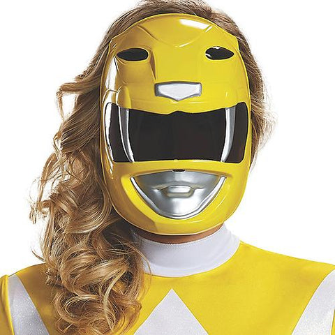 Yellow Ranger Mask - Adult - Mighty Morphin