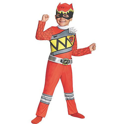 Boy's Red Ranger Classic Costume - Dino Charge
