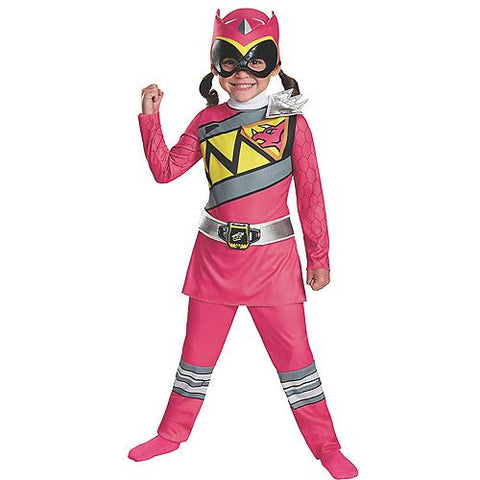 Girl's Pink Ranger Classic Costume - Dino Charge