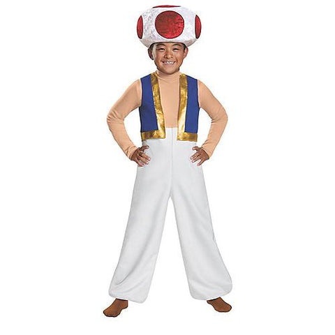 Boy's Toad Deluxe Costume - Super Mario Brothers