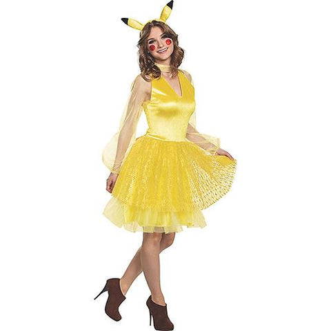 Women's Pikachu Deluxe Costume | Horror-Shop.com
