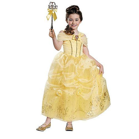 Girl's Belle Prestige Costume - Beauty & the Beast | Horror-Shop.com