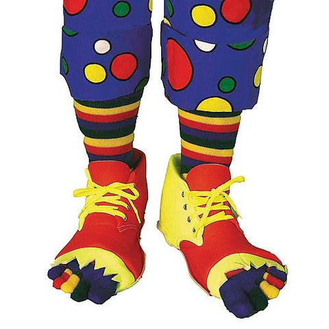 Clown Shoes & Toe Sock Set