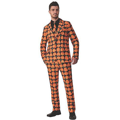 Men's Pumpkin Suit & Tie