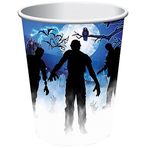 9oz Zombie Party Cups - Pack of 8