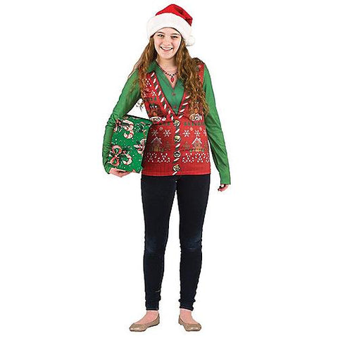 Ladie's Ugly Christmas Vest | Horror-Shop.com