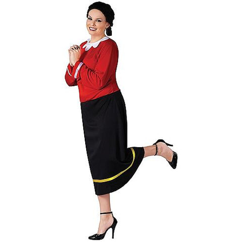 Women's Plus Size Olive Oyl Costume - Popeye