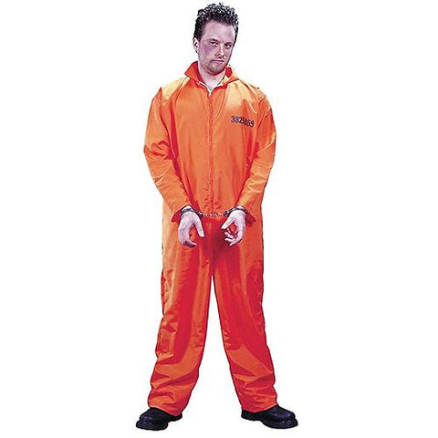 Men's Got Busted Jumpsuit/Orange