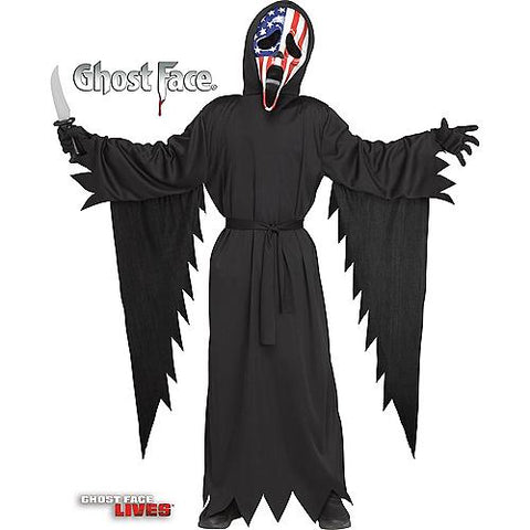 Ghost Face Patriotic Child Costume | Horror-Shop.com