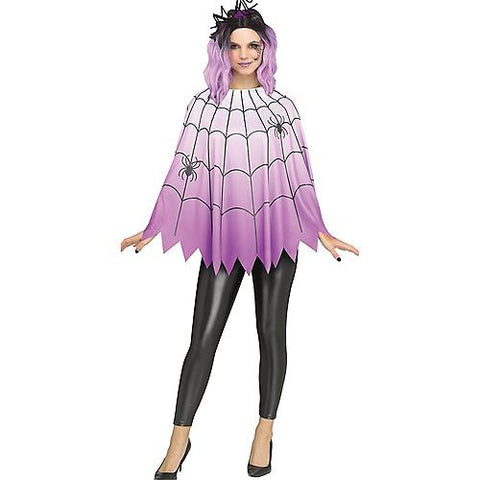 Poncho Spiderweb Purple