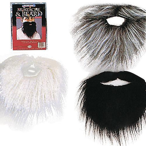 Assorted Mustaches & Beards - Pack of 24