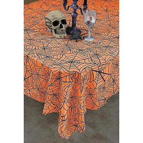 Halloween Cobweb Tablecloth
