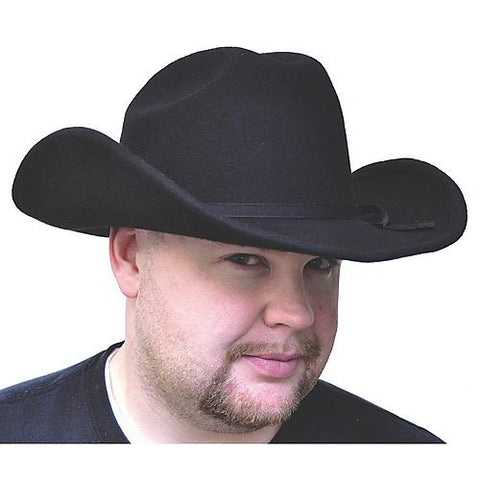 Cowboy Hat Black Felt | Horror-Shop.com