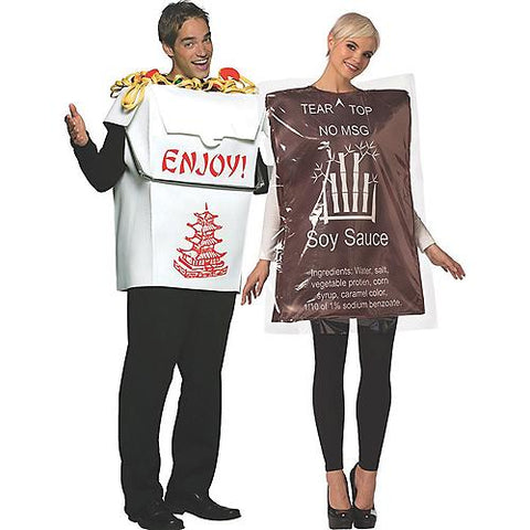 Chinese Take Out & Soy Sauce Couples Costume