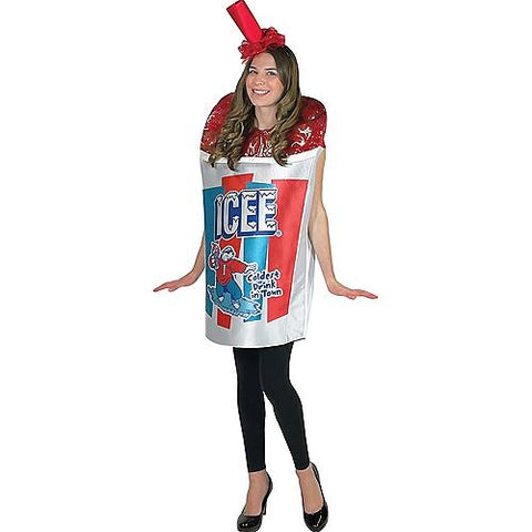 ICEE Sparkle Red Tunic Adult Costume
