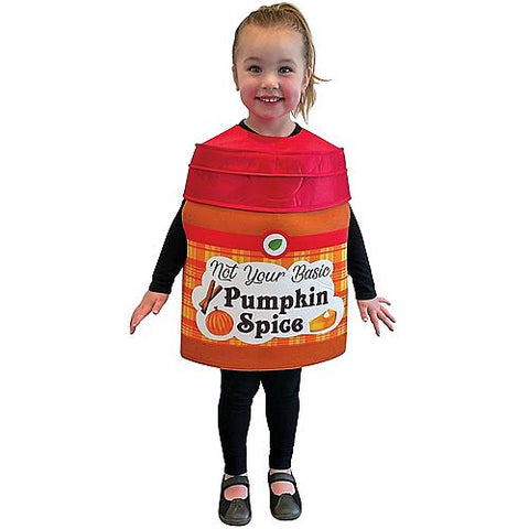 Pumpkin Spice Seasoning Child Costume