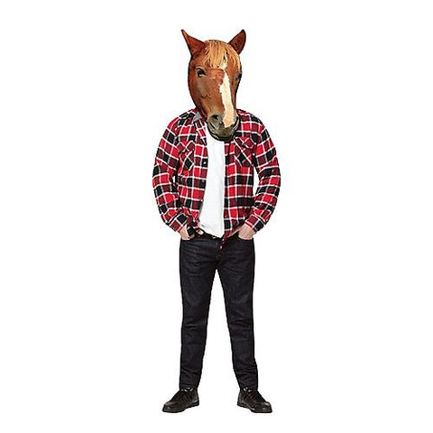 Horse Head Photo-Real Costume