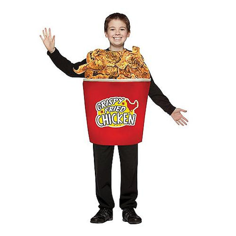 Bucket of Fried Chicken Child Costume