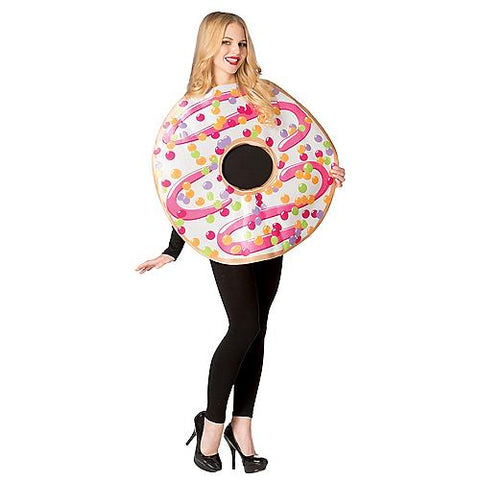 White Frosted Donut Costume