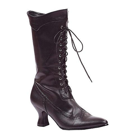 Women's Amelia Lace-Up Boot - Black | Horror-Shop.com